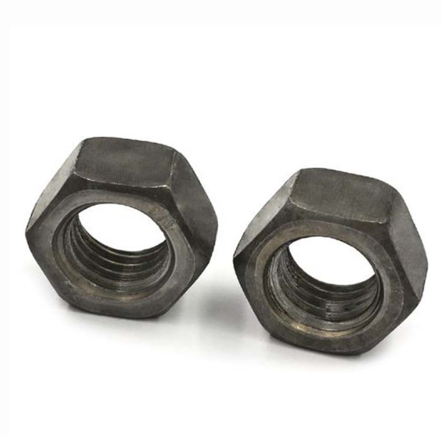DIN934 Carbon Steel Uncoated Hex Nuts – Oiled for Rust Prevention in Transit
