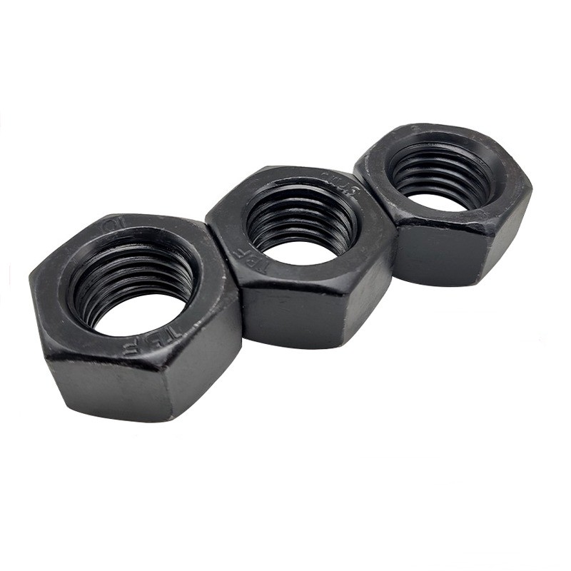 Grade 10.9 Carbon Steel Black Hex Nut