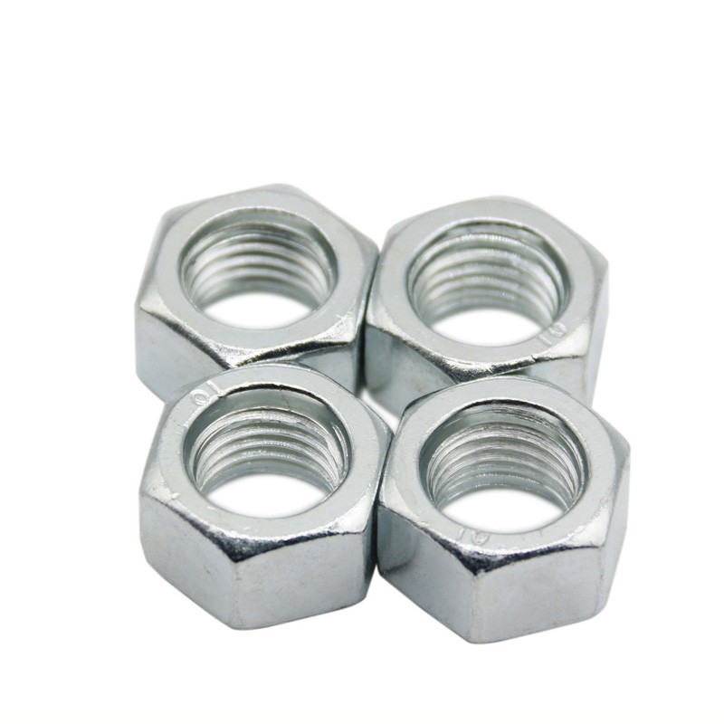 Grade 10.9 Carbon Steel Zinc Plated Hex Nut 1