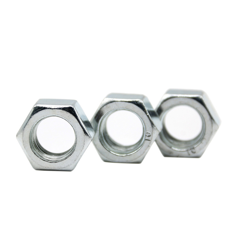Grade 10.9 Carbon Steel Zinc Plated Hex Nut 2