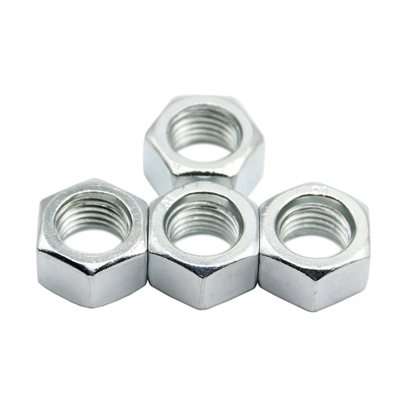 Grade 10.9 Carbon Steel Zinc Plated Hex Nut 4