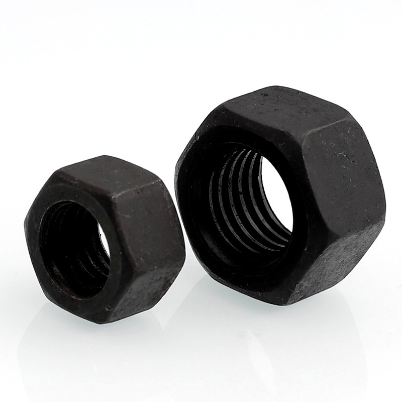 Grade 4.8 Carbon Steel Black Hex Nut 3