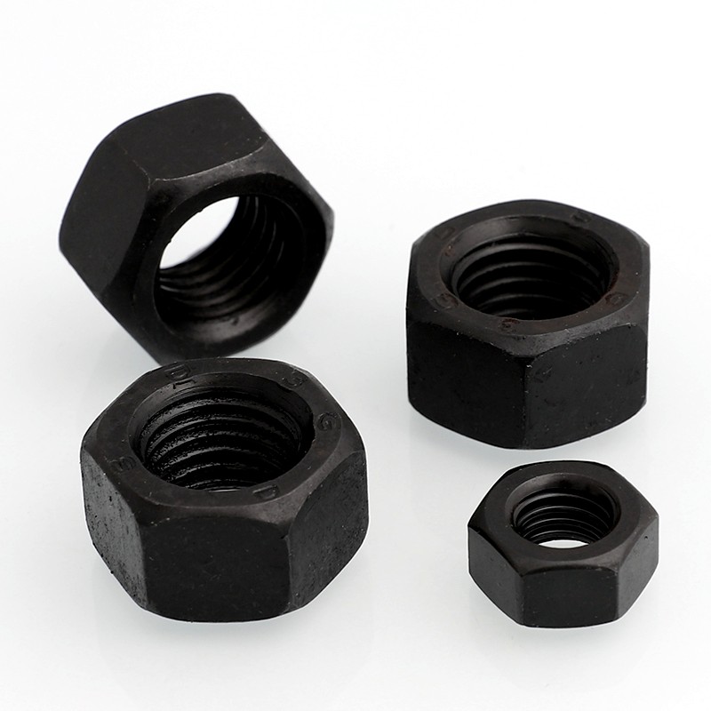 Grade 4.8 Carbon Steel Black Hex Nut 4