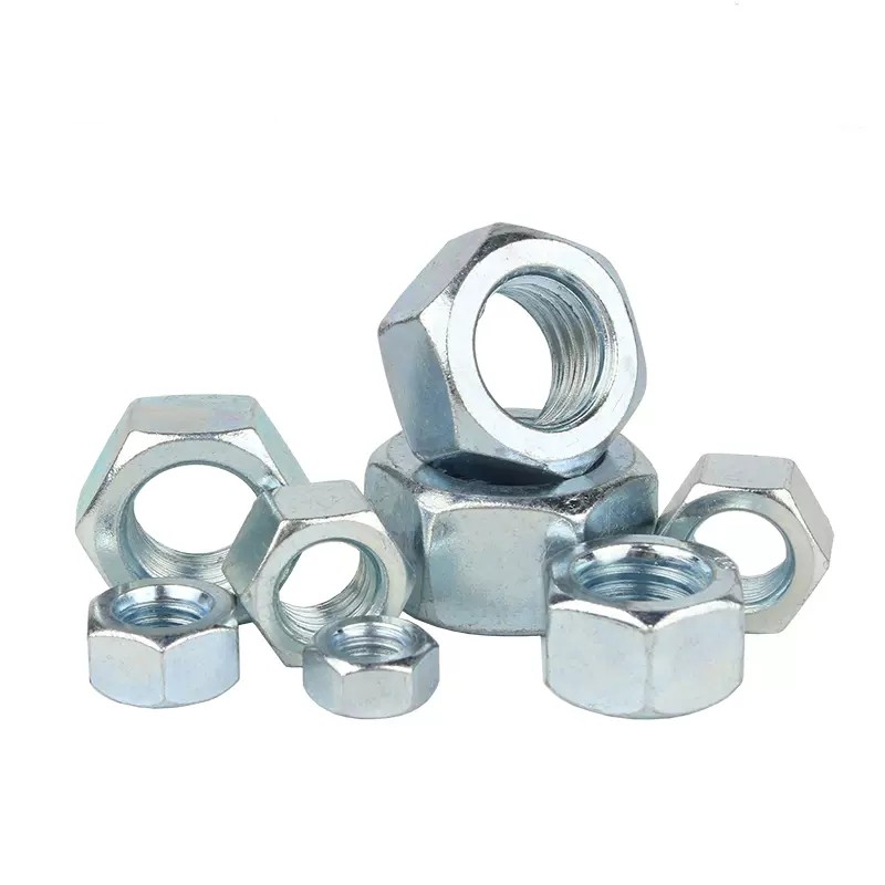 Grade 4.8 Carbon Steel Zinc Plated Hex Nut 1