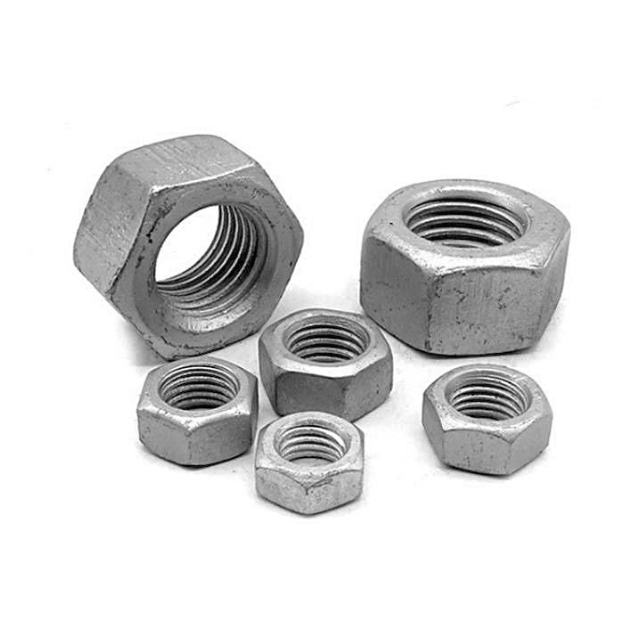 Hot Dip Galvanized Hex Nuts with Zinc-Rich Coating DIN934 3