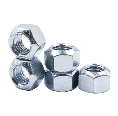 DIN980V ISO7042 Carbon Steel Galvanized All-Metal Prevailing Torque oval end face Self Lock hex Nuts