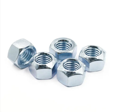 DIN980V ISO7042 Carbon Steel Galvanized All-Metal Prevailing Torque oval end face Self Lock hex Nuts 1
