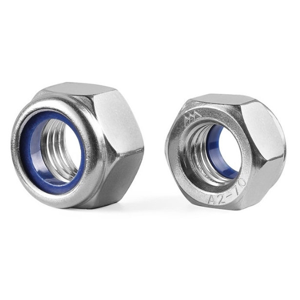 Factory Price Stainless Steel SS304 SS316 SS410 A2 A4 Plain DIN985/DIN982 Nylon Lock Nut