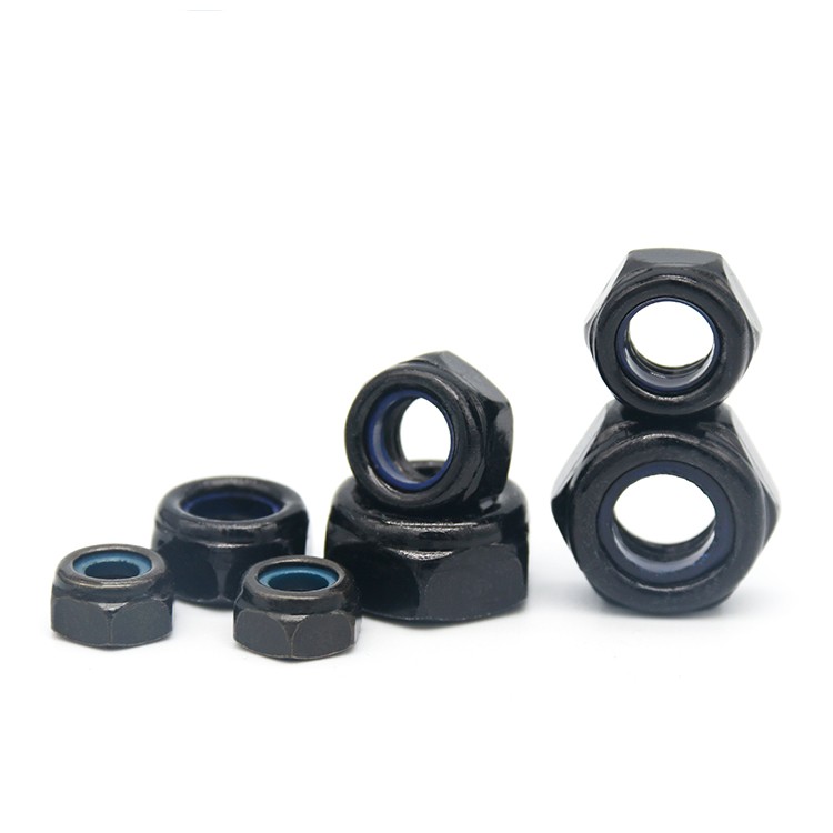 Grade 4.8 Black Carbon Steel Lock Nut 3