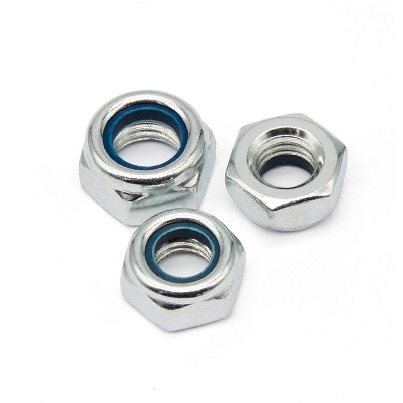 Grade 4.8 Zinc Plated Carbon Steel Lock Nut 2
