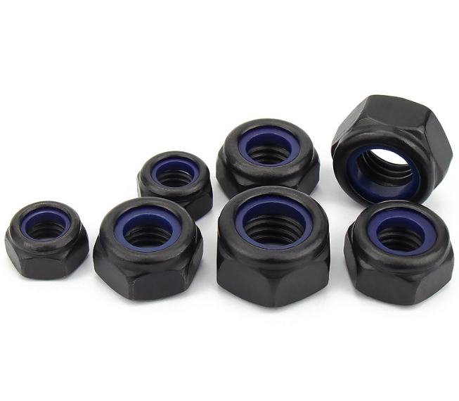 High Quality Black Oxide Class 6.8/10.9 Nylon Lock Nut 5