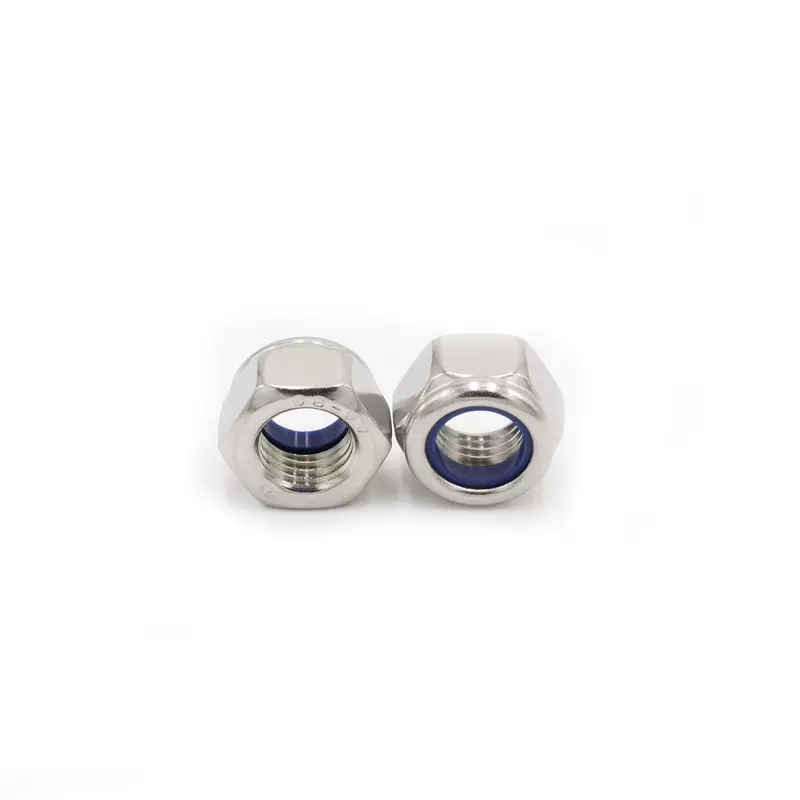 High quality DIN 985 Nylon Lock Nut, SUS304 316 Stainless Steel Hexagonal Lock Nut 2