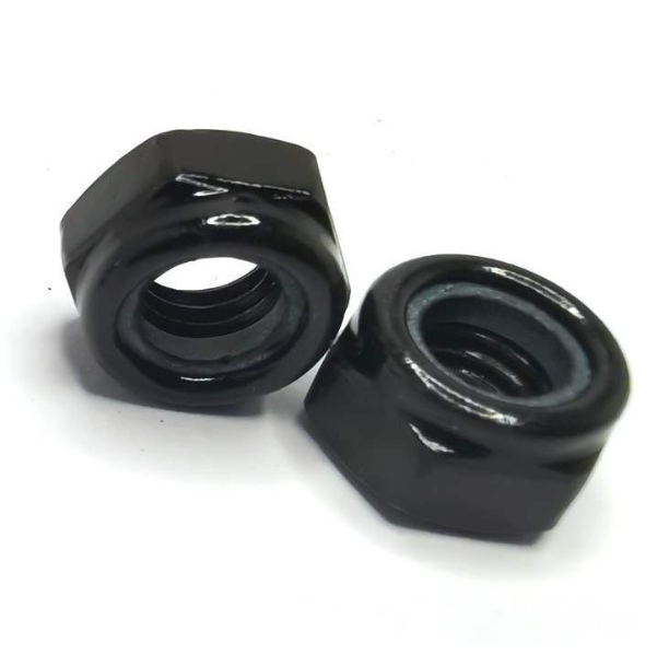 Hot-selling Carbon Steel Black Oxide High Strength HDG Nylon Lock Nut 3