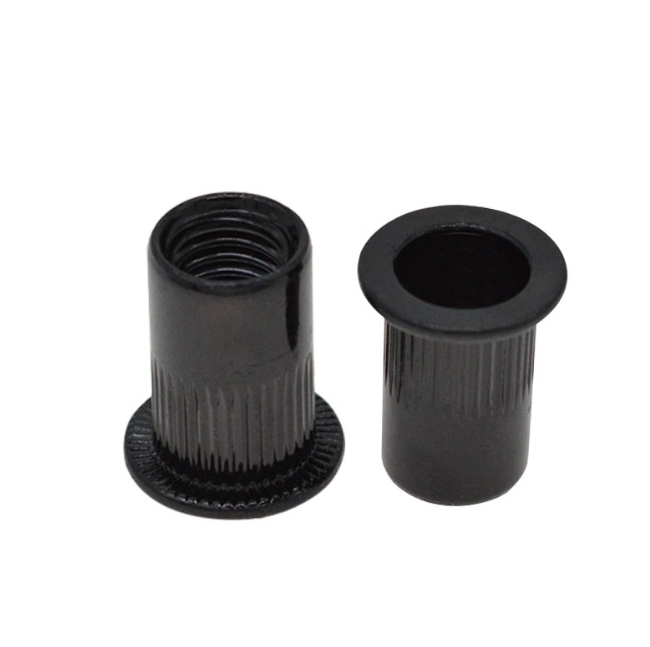 Cheap Price Carbon Steel Black Oxide Chroming GB17880 Stangdard Riveted Nut Flat Head 1