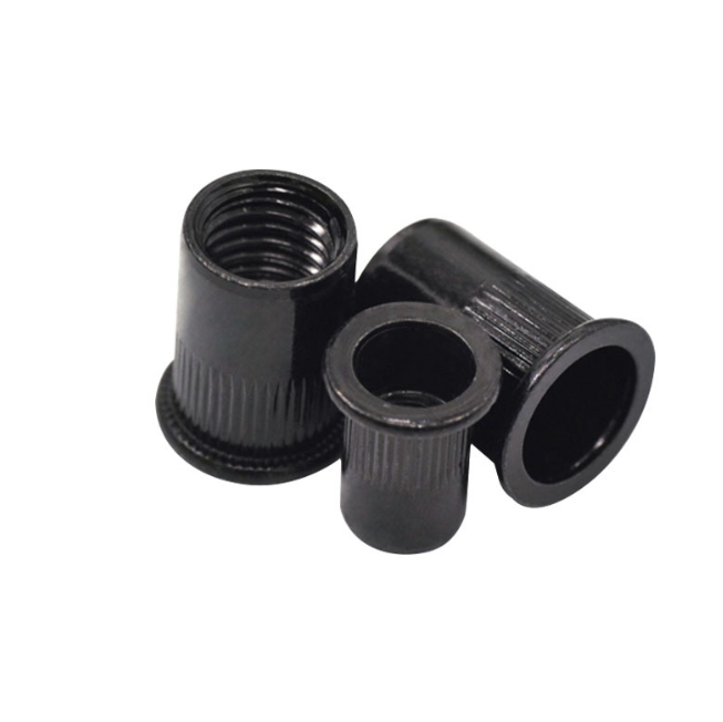 Cheap Price Carbon Steel Black Oxide Chroming GB17880 Stangdard Riveted Nut Flat Head 2