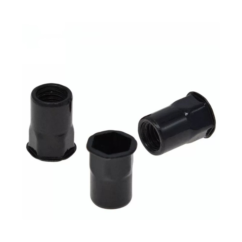 Grade 4.8 Black Carbon Steel Rivet Nut 2
