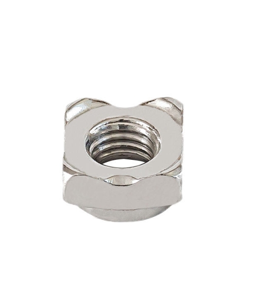 Customizable M10 Square Weld Nuts Stainless Steel Plain Finish for Water Treatment Applications 4