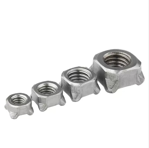 Factory Wholesale Welding Nuts Din929 Carbon Steel Spot Square Weld Nut Weld On Hex Nuts 1