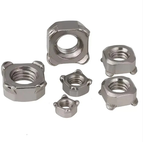 Factory Wholesale Welding Nuts Din929 Carbon Steel Spot Square Weld Nut Weld On Hex Nuts 3