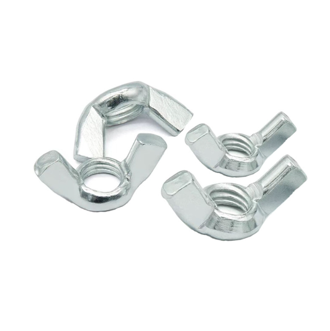M6-M12 Zinc Plated Carbon Steel Wing Nuts 1