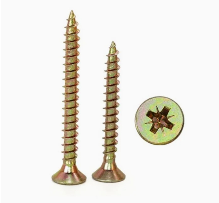China Factory Price Self Tapping Screw/Roofing Screw/Wood Screw/Drywall Screw/Double Csk Head Pozi Chipboard Screw DIN7505