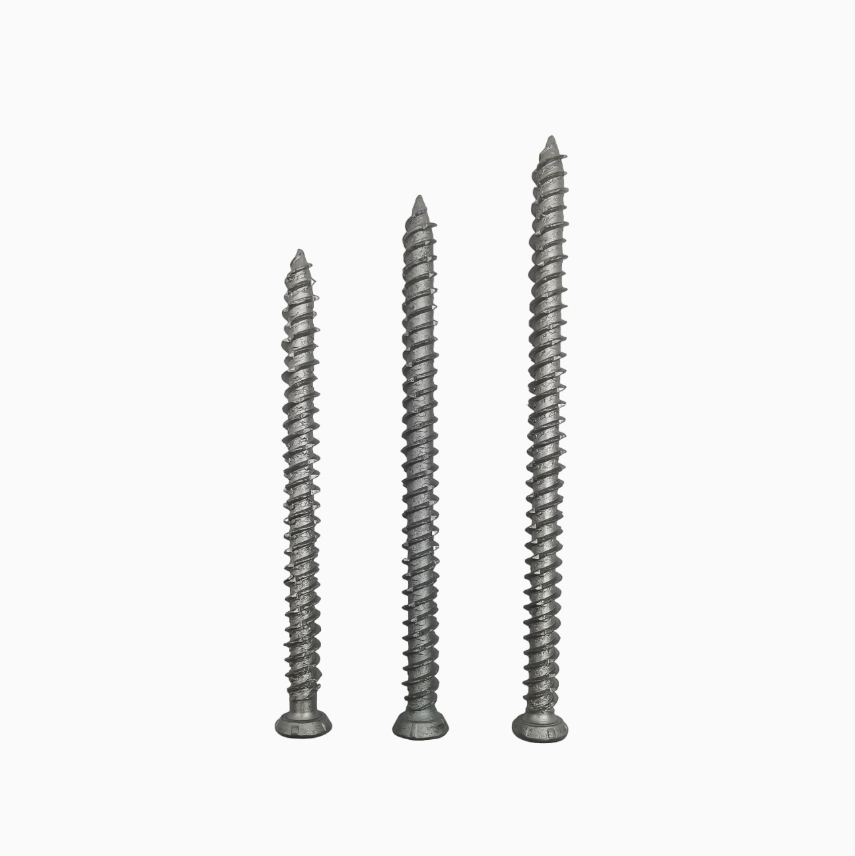 Geomet/Dacromet Finishing UPVC Wood Masonry Concrete Stone Direct Anchor Screw