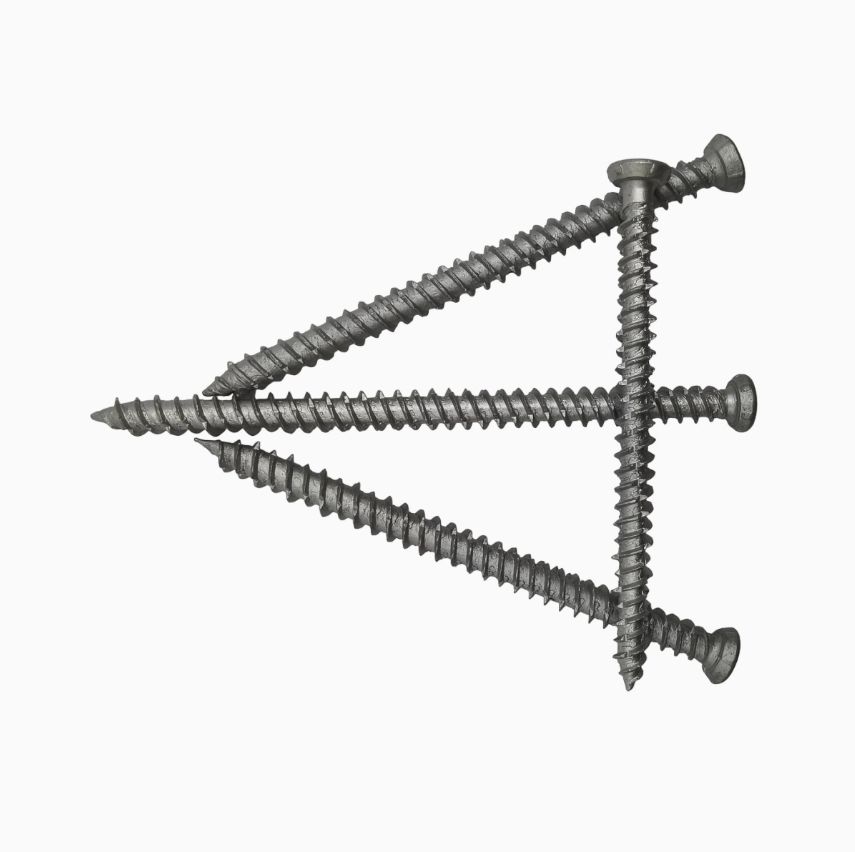 Geomet/Dacromet Finishing UPVC Wood Masonry Concrete Stone Direct Anchor Screw 2