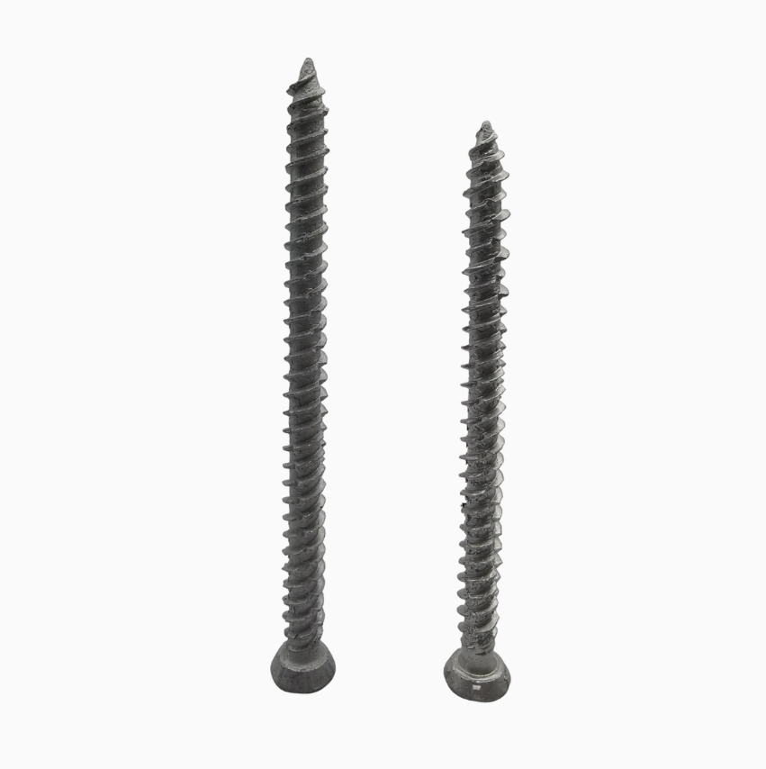Geomet/Dacromet Finishing UPVC Wood Masonry Concrete Stone Direct Anchor Screw 3