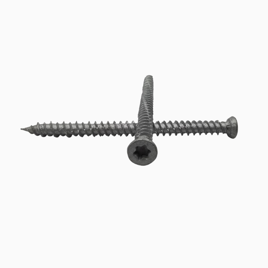 Geomet/Dacromet Finishing UPVC Wood Masonry Concrete Stone Direct Anchor Screw 4