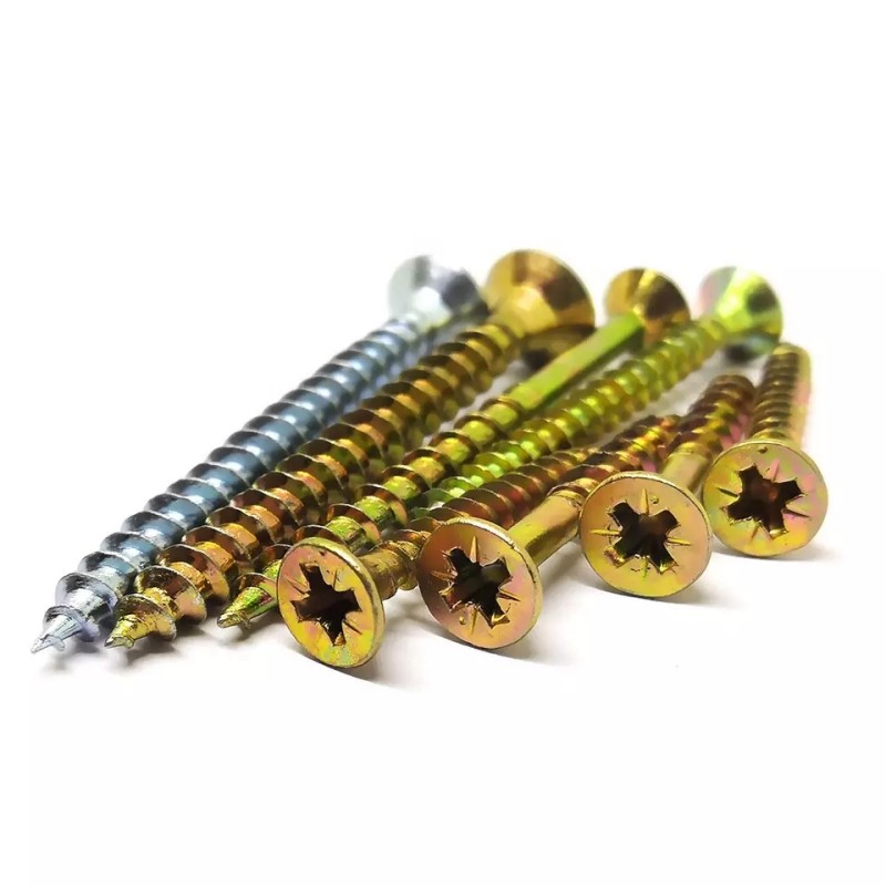 Zinc Plated Carbon Steel Chipboard Screw 1