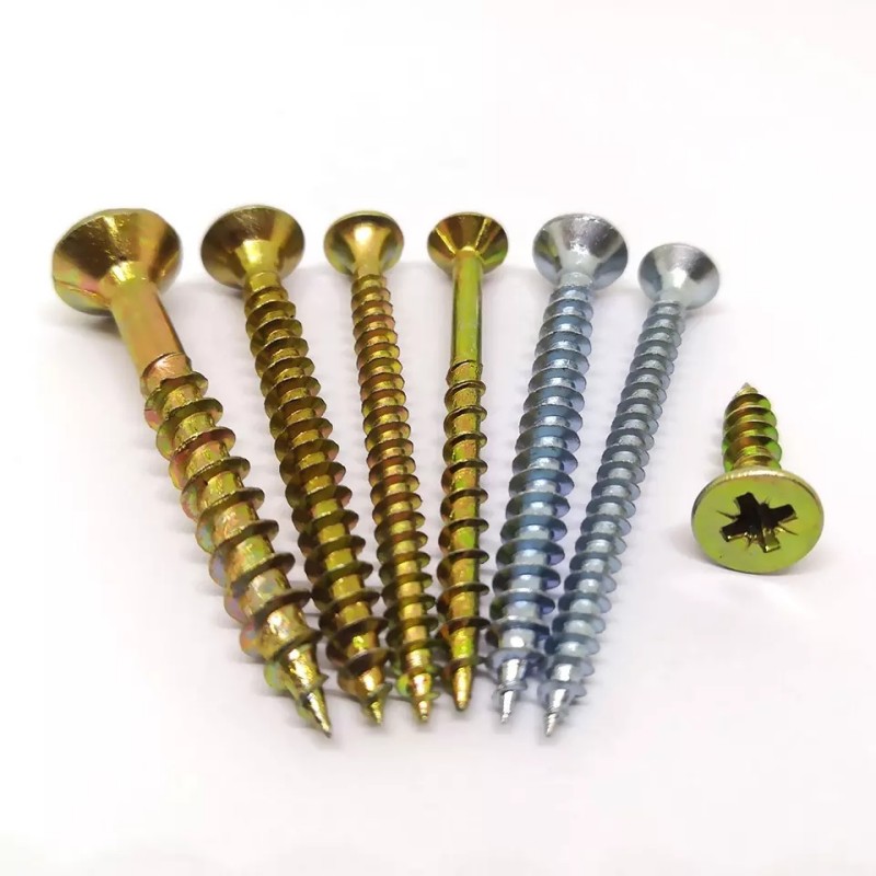 Zinc Plated Carbon Steel Chipboard Screw 2