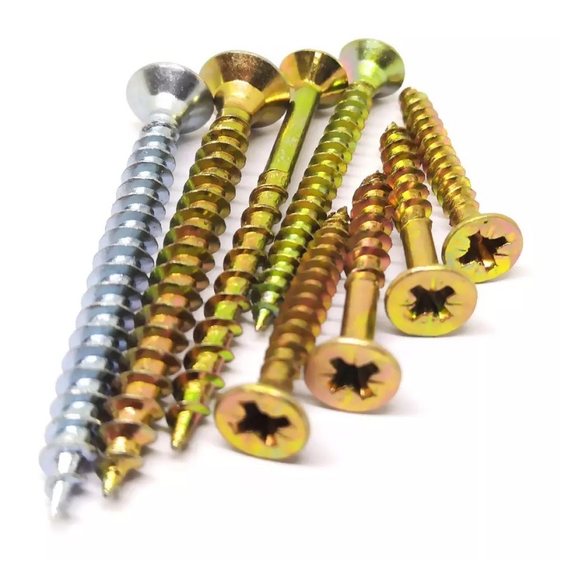 Zinc Plated Carbon Steel Chipboard Screw 3