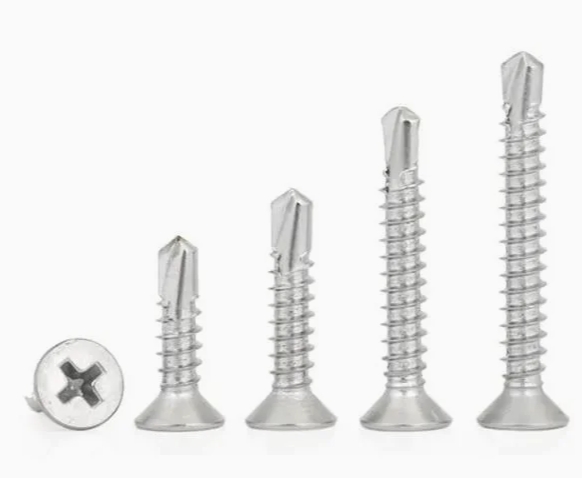China Manufacturer Supply Flat Countersunk Head Self Drilling Tapping Screw 3