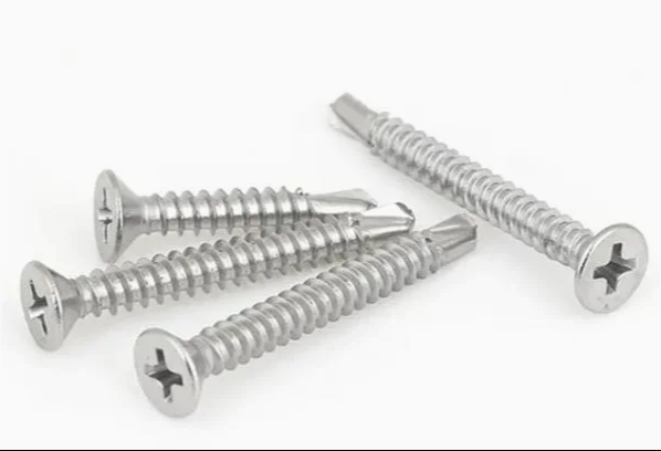China Manufacturer Supply Flat Countersunk Head Self Drilling Tapping Screw 4