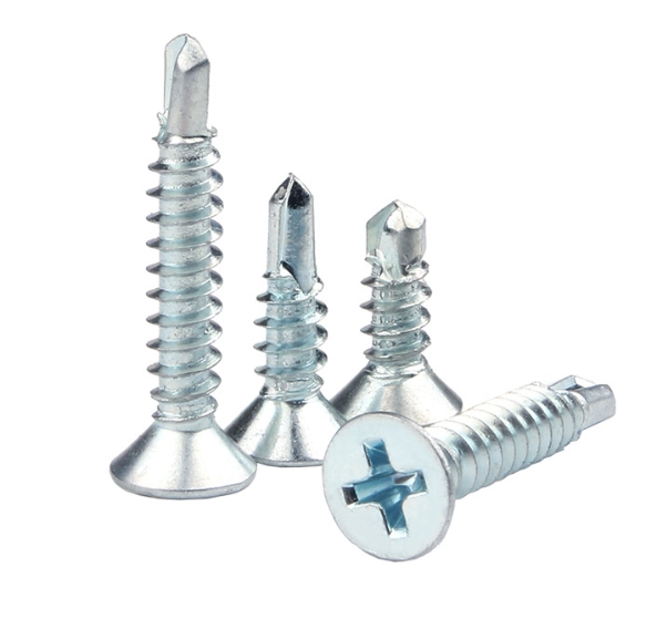 Professional Tek Self Drilling Screws ST4.2 ST4.8 ST5.5 Zinc Plated 1