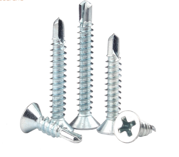 Professional Tek Self Drilling Screws ST4.2 ST4.8 ST5.5 Zinc Plated 2