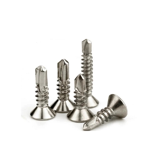 Stainless Steel DIN7504n Countersunk Csk Philips Flat Head Self Drilling Screws Flat Self Tapping Screw 4