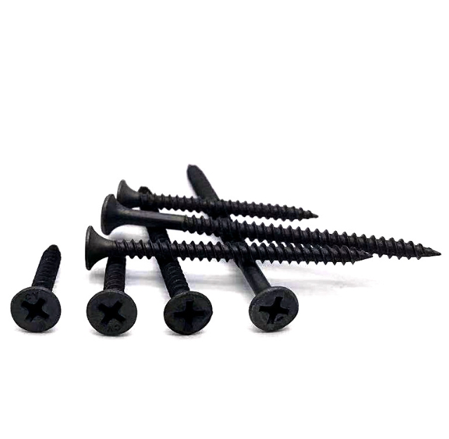 Black Bugle Head Drywall Screw for Gypsum Board Fine Thread