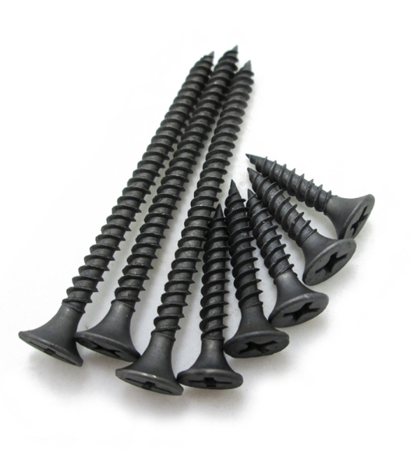 Black Bugle Head Drywall Screw for Gypsum Board Fine Thread 1