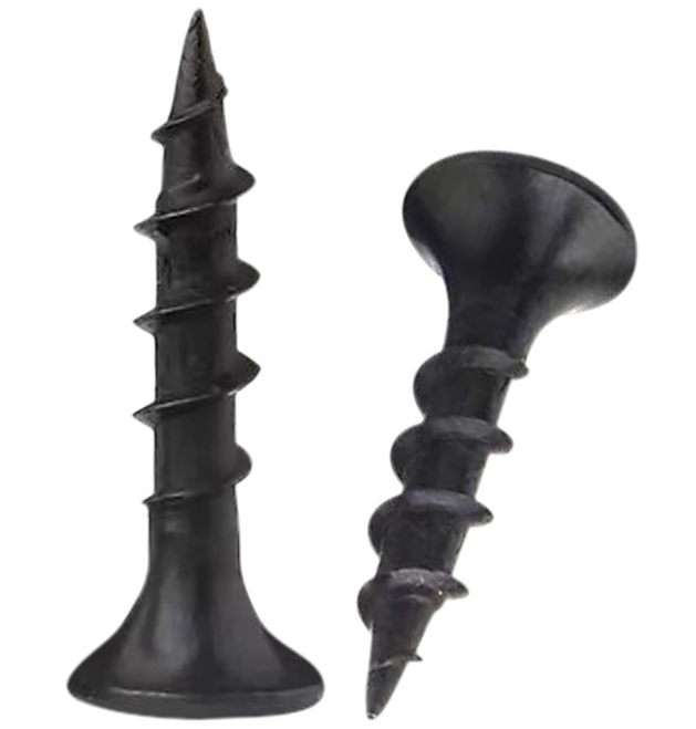 Black Drywall Nails Drywall Screws, Countersunk Head Tapping Screws, Carpentry Plasterboard Drywall Screws 1