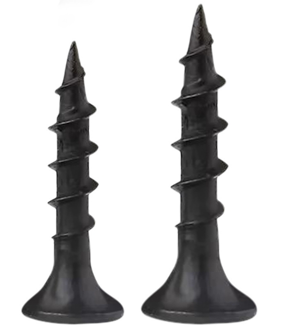 Black Drywall Nails Drywall Screws, Countersunk Head Tapping Screws, Carpentry Plasterboard Drywall Screws 2