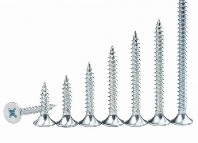 Wholesale Customized Durable Blue White Self Tapping Drywall Screw for Metal Wood 1