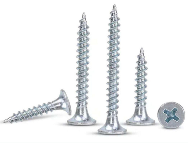 Wholesale Customized Durable Blue White Self Tapping Drywall Screw for Metal Wood 2