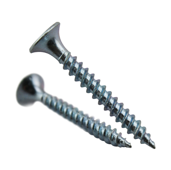 Wholesale Customized Durable Blue White Self Tapping Drywall Screw for Metal Wood 3
