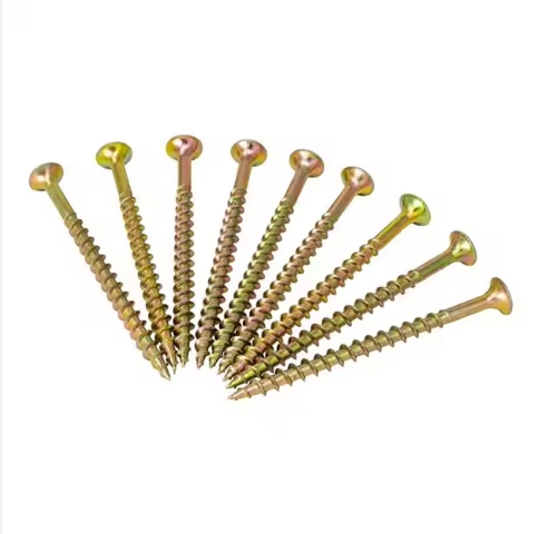 Wood Screw Zinc Plated Countersunk Head Tapping Screw Chipboard Screw