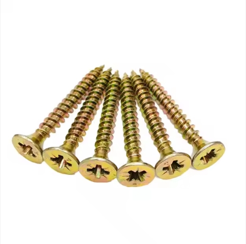Wood Screw Zinc Plated Countersunk Head Tapping Screw Chipboard Screw 1