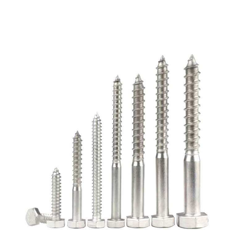304 Stainless Steel Hex Wood Screw 1