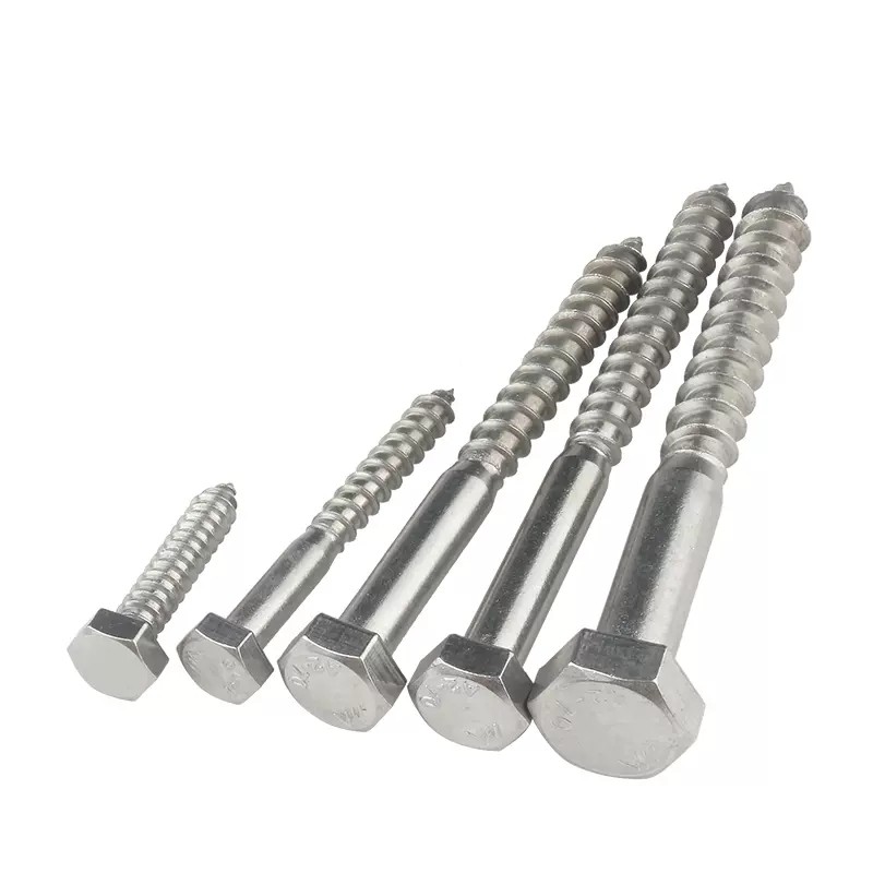 304 Stainless Steel Hex Wood Screw 4