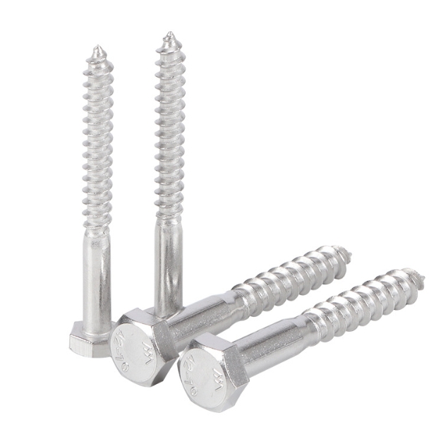 #8 x 2” Stainless Steel Wood Screws (Coarse Thread) 1