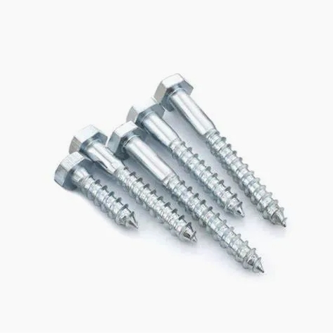DIN 571 Stainless Steel A2 Hexagon Full Thread Wood Lag Self-Tapping Screws 2